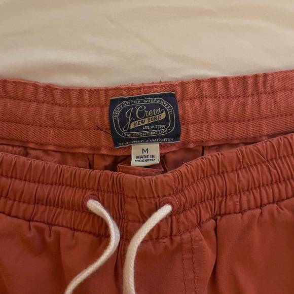 J Crew Red Stretch Chino Shorts size M - Picture 3 of 3